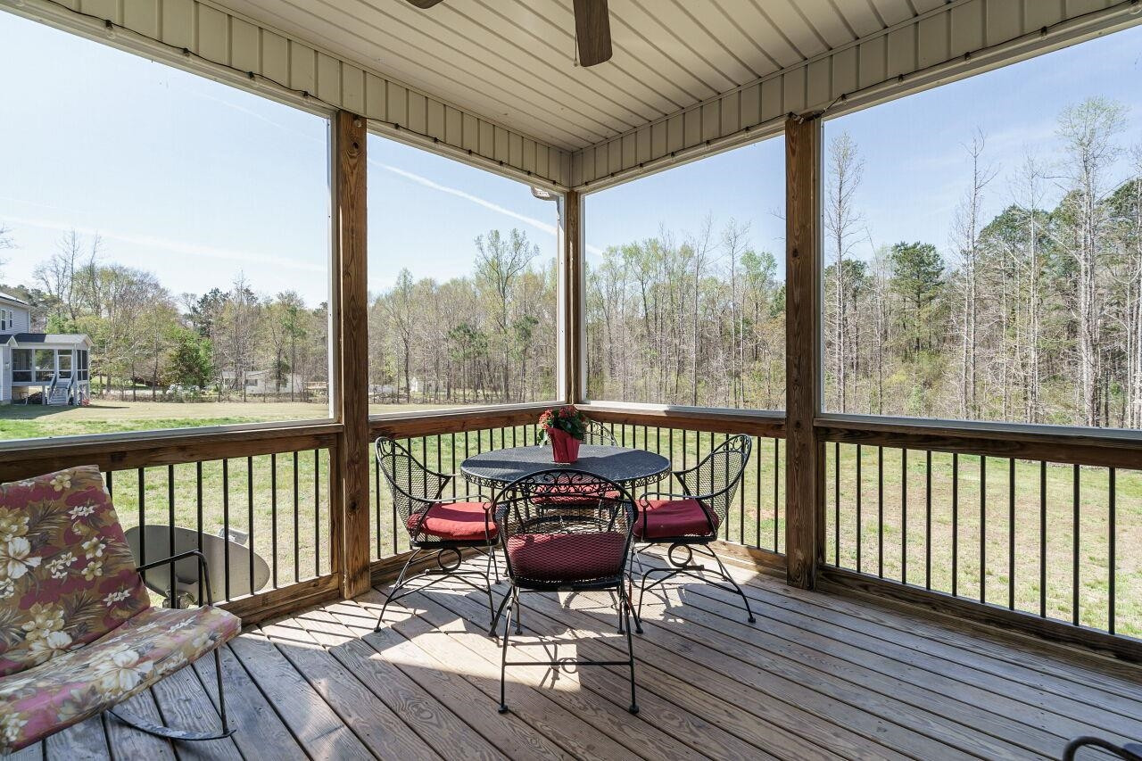 1509 Yakimas Road Raleigh, NC 27603 - Photo 25 of 38 The screen porch is a great feature! This charming space can be used many months of the year with our favorable North Carolina climate. Screen Porch