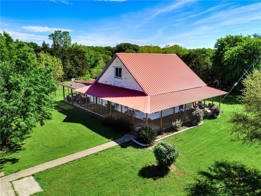 192 Long Hollow Road Elgin, TX 78621 - Photo 1 of 1 Aerial view of the corner of the house