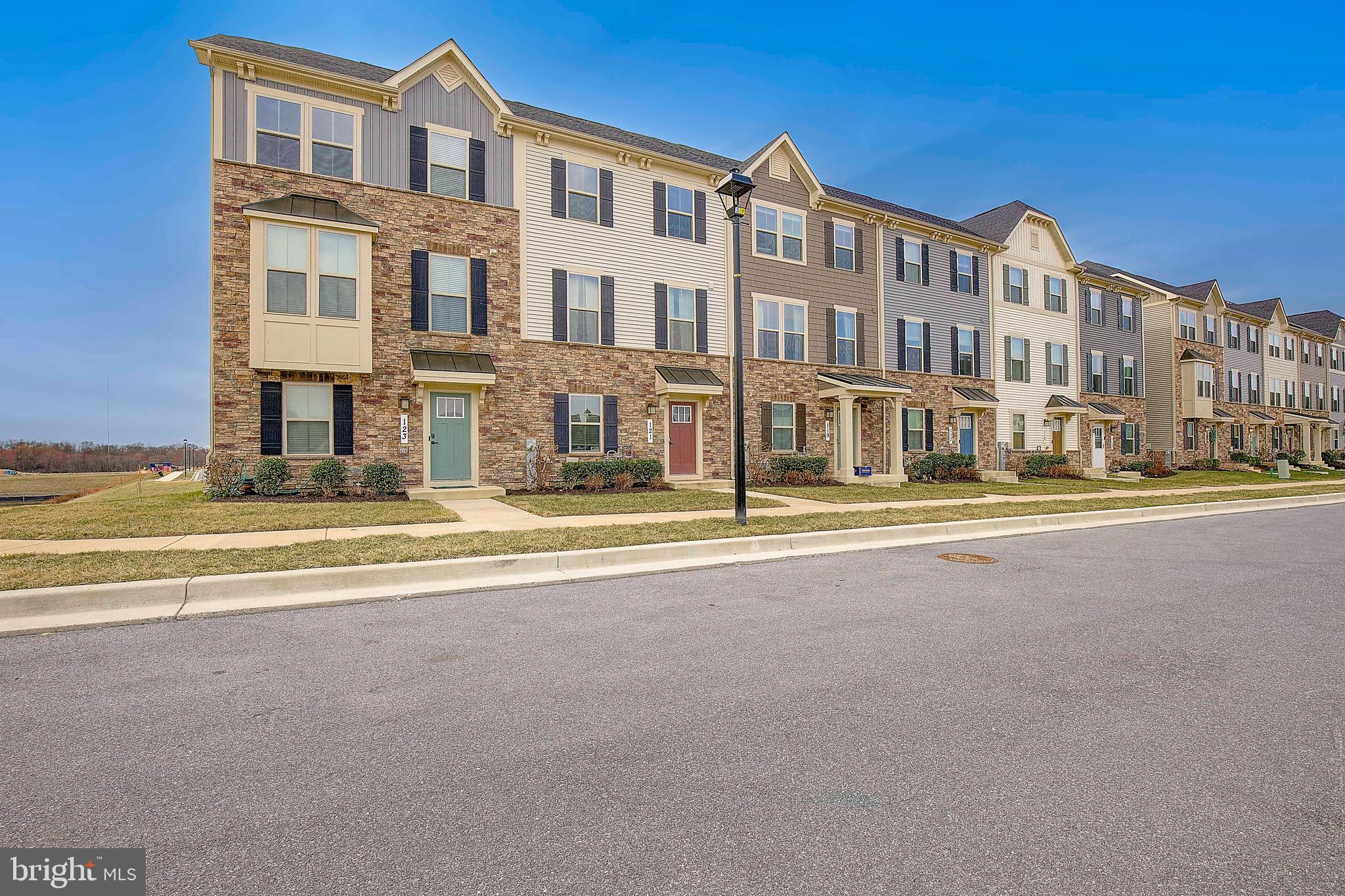 a large building with a view of street