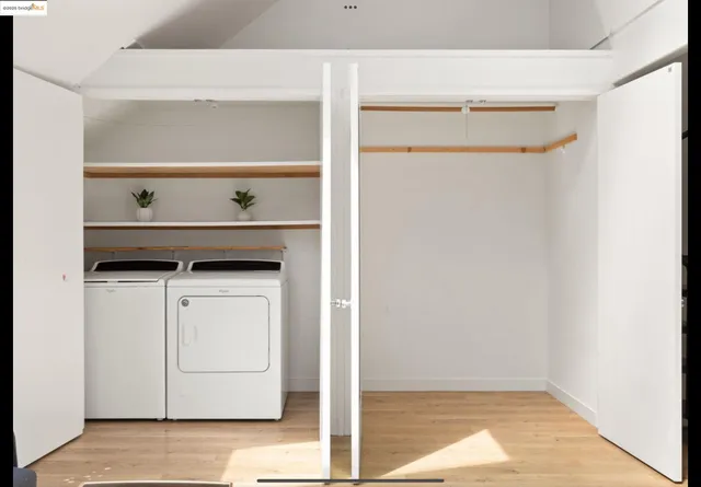 a view of washer and dryer