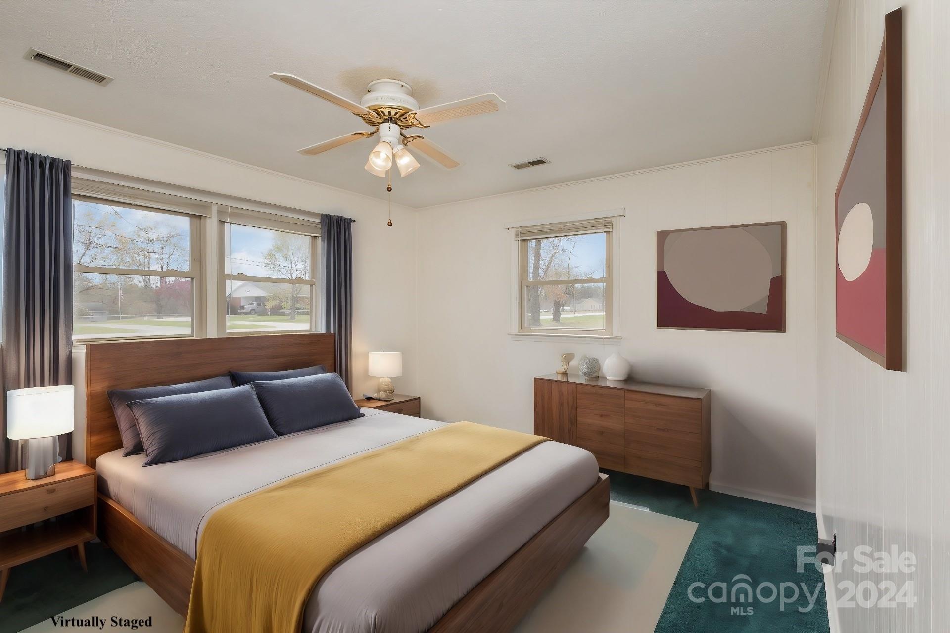 4007 Beaty Road Gastonia, NC 28056 - Photo 13 of 24 a bedroom with a bed and a window