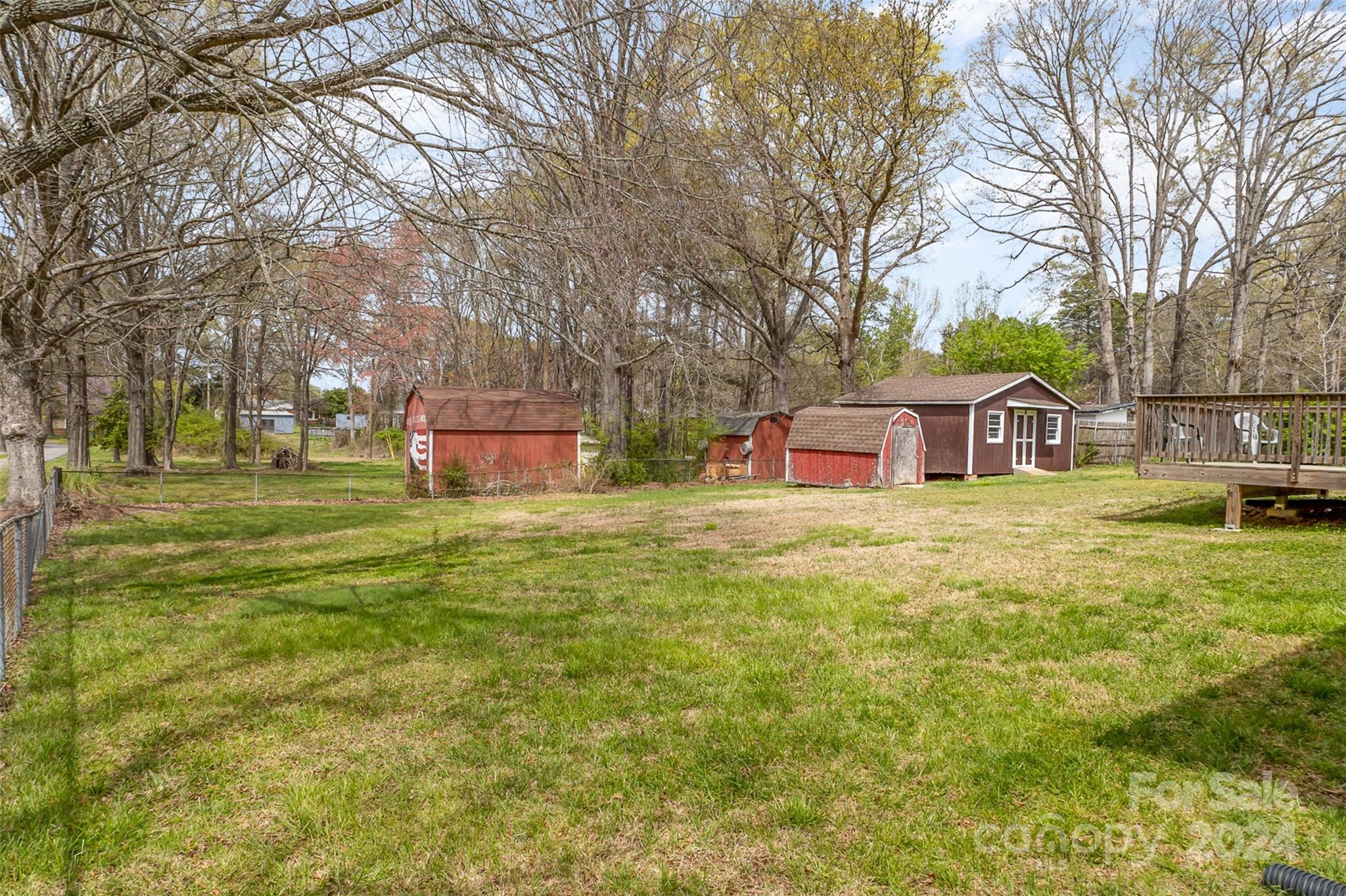 4007 Beaty Road Gastonia, NC 28056 - Photo 19 of 24 a view of a house with a yard and tree s