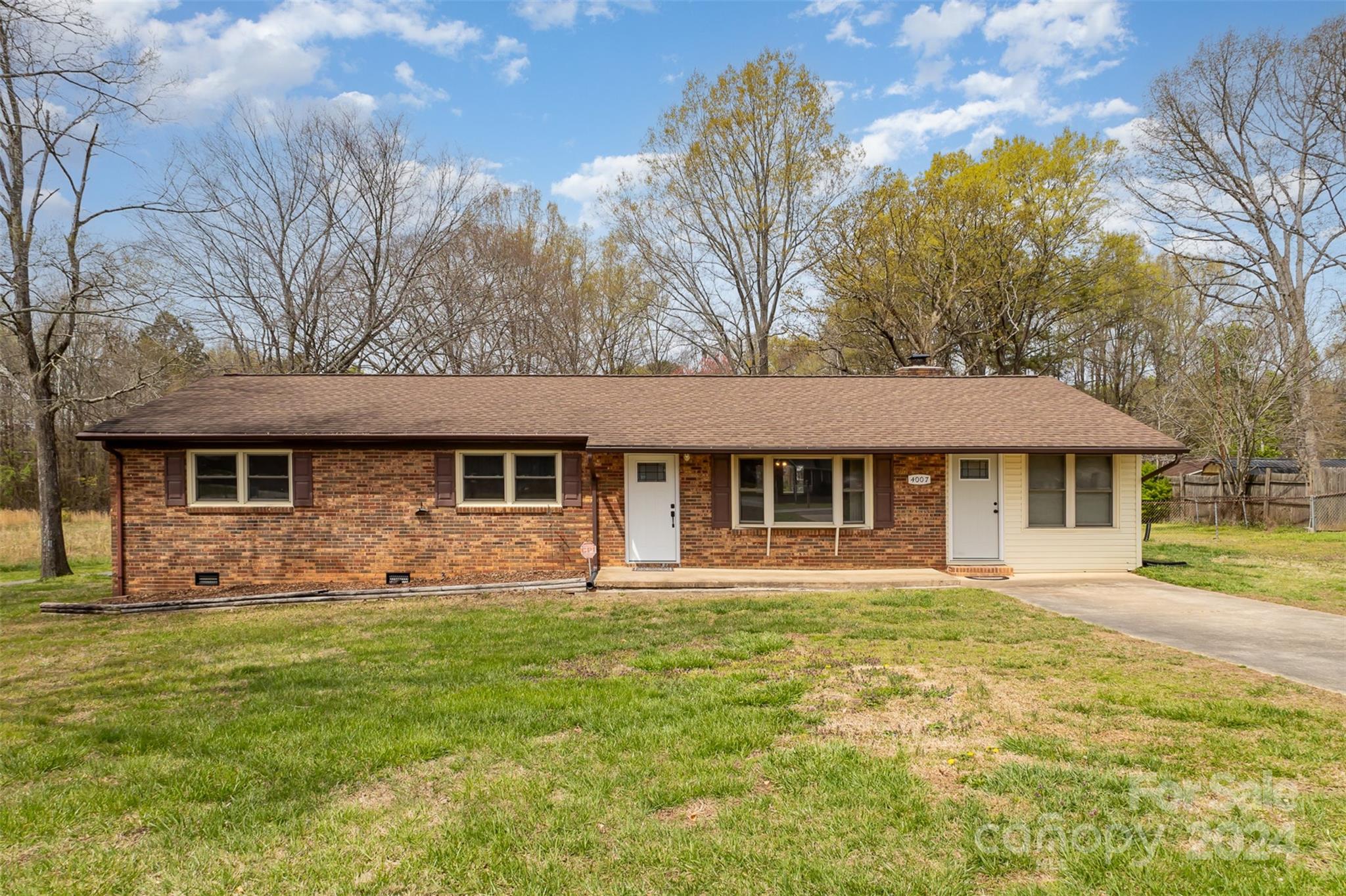 4007 Beaty Road Gastonia, NC 28056 - Photo 23 of 24 a front view of a house with garden