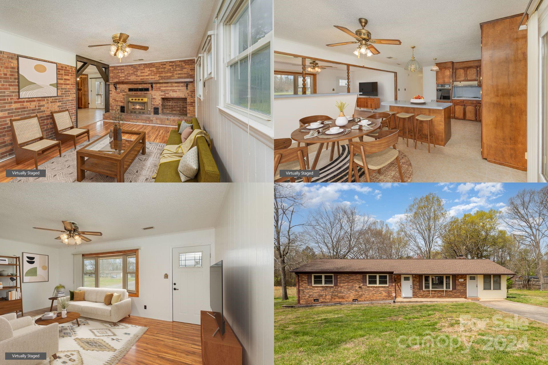 4007 Beaty Road Gastonia, NC 28056 - Photo 24 of 24 a view of a living room and dining room