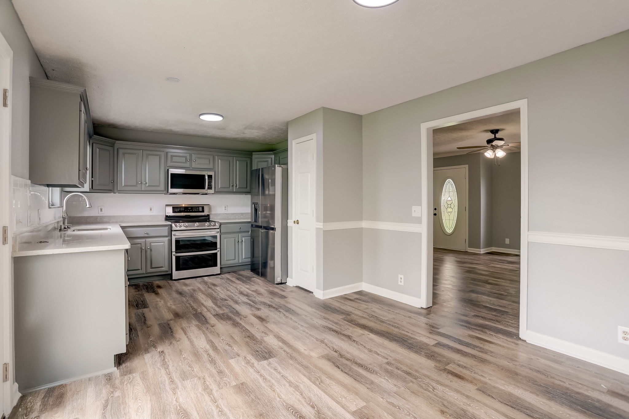 308 Ranch Road Portland, TN 37148 - Photo 8 of 43 a kitchen with stove cabinets and refrigerator