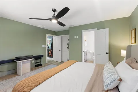 a bathroom with a double vanity sink mirror and double