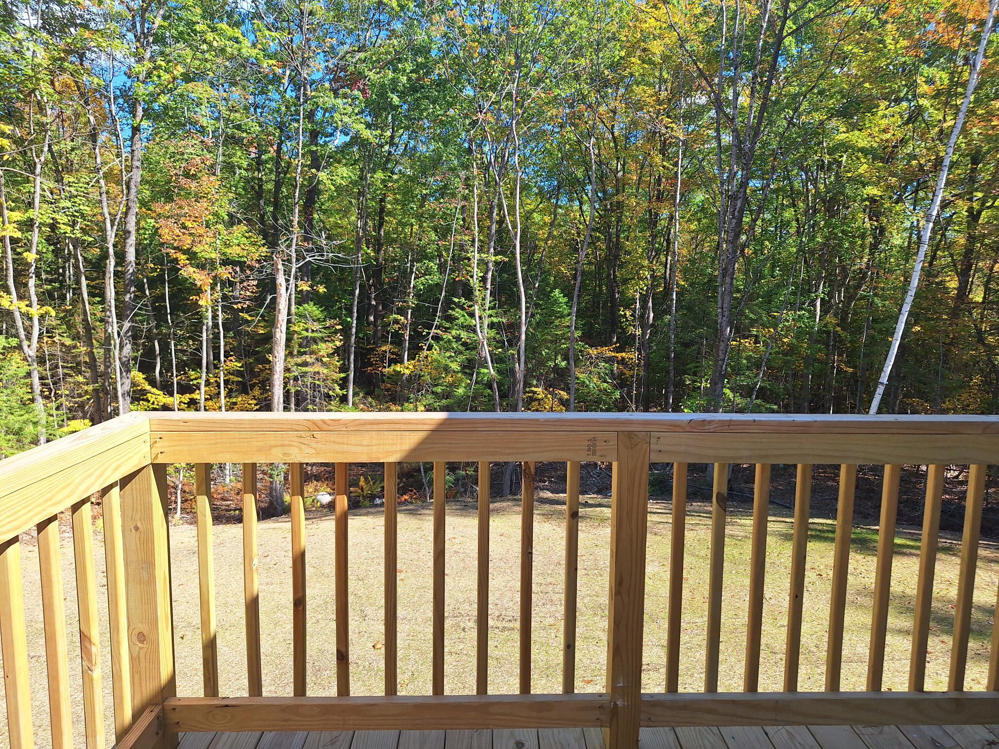 161 Swamp Road Bridgton, ME 04009 - Photo 11 of 26 Deck View Side Yard
