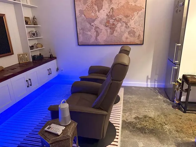 a bathroom with a sink and a shower