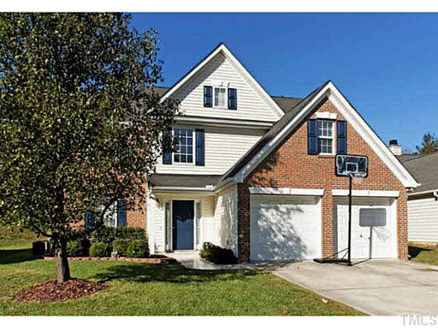 2217 Woodwyck Way Raleigh, NC 27604 - Photo 25 of 25 a front view of a house with a yard