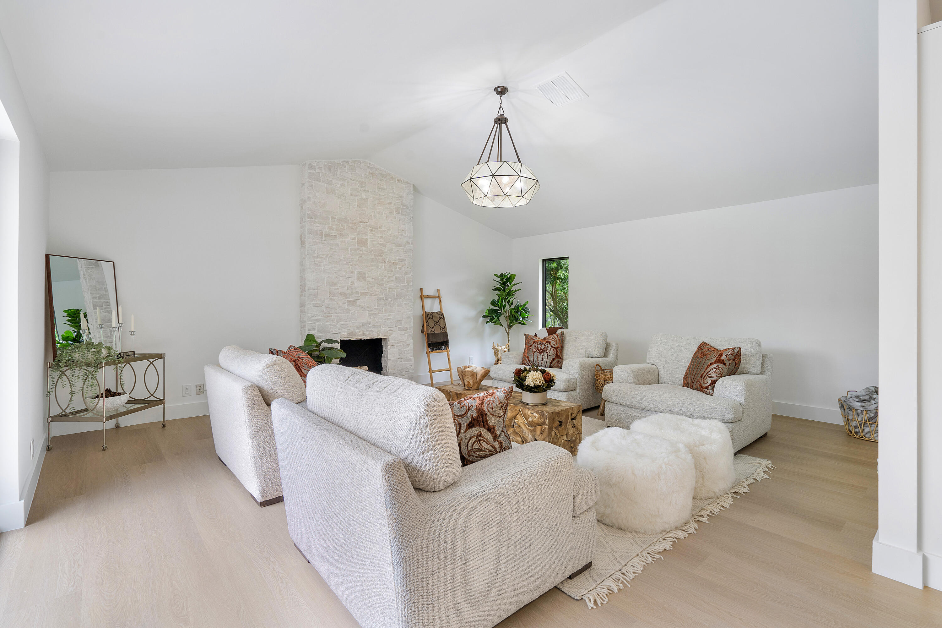 3663 Northwest 24th Way Boca Raton, FL 33431 - Photo 23 of 68 Family room with fireplace