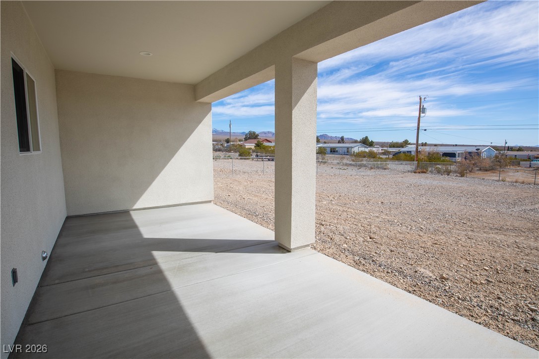 801 Fort Churchill Road Pahrump, NV 89060 - Photo 28 of 36 View of the Backyard from the Right