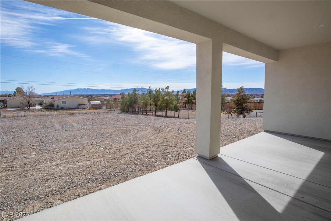 801 Fort Churchill Road Pahrump, NV 89060 - Photo 29 of 36 View of the Backyard from the Left