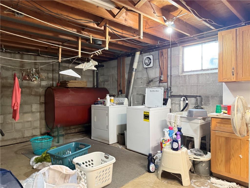 504 Donation Road Greenville, PA 16125 - Photo 39 of 45 OIL TANK AND LAUNDRY