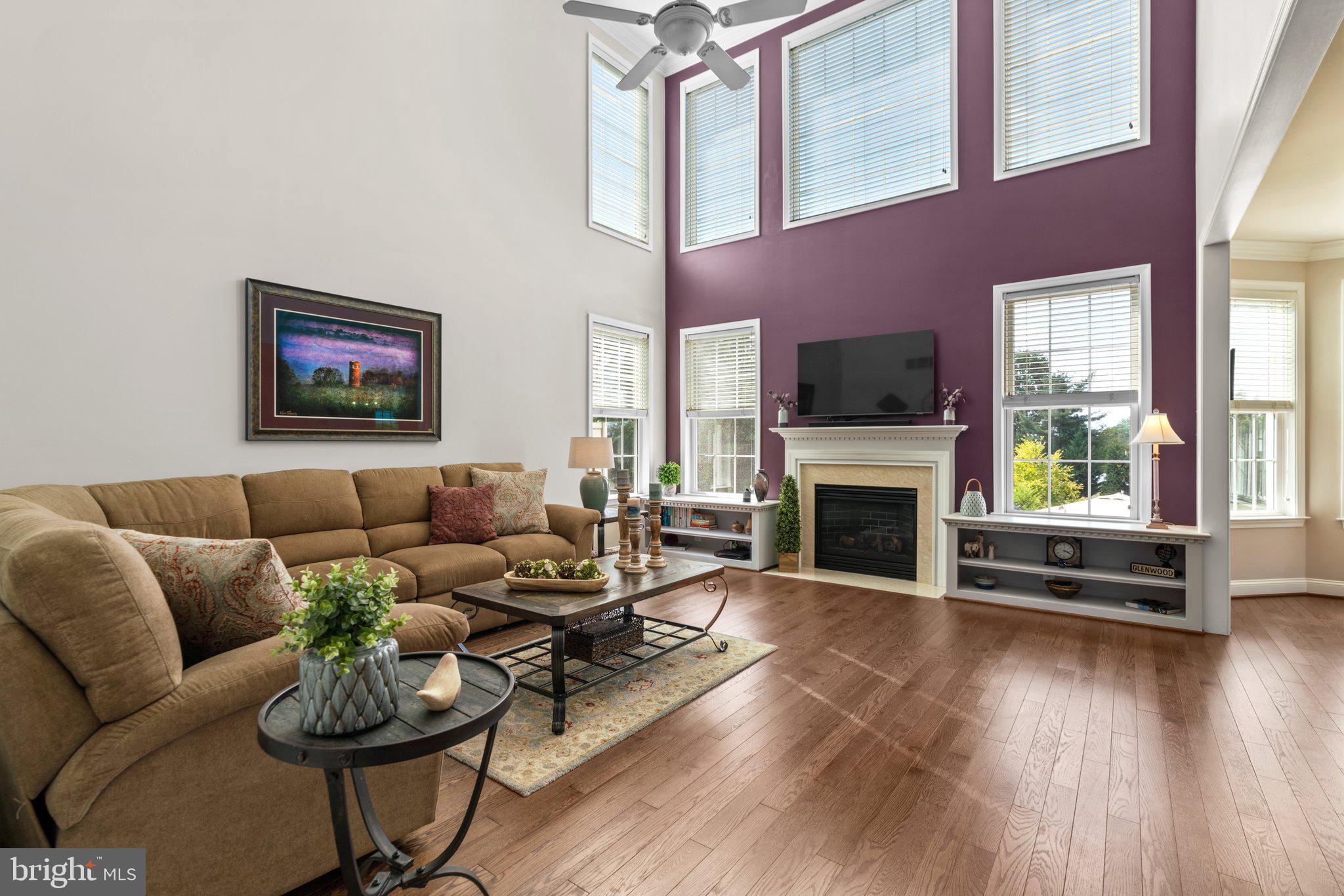 3020 Hobbs Road Glenwood, MD 21738 - Photo 25 of 108 Wood floor, gas fireplace, built-ins.