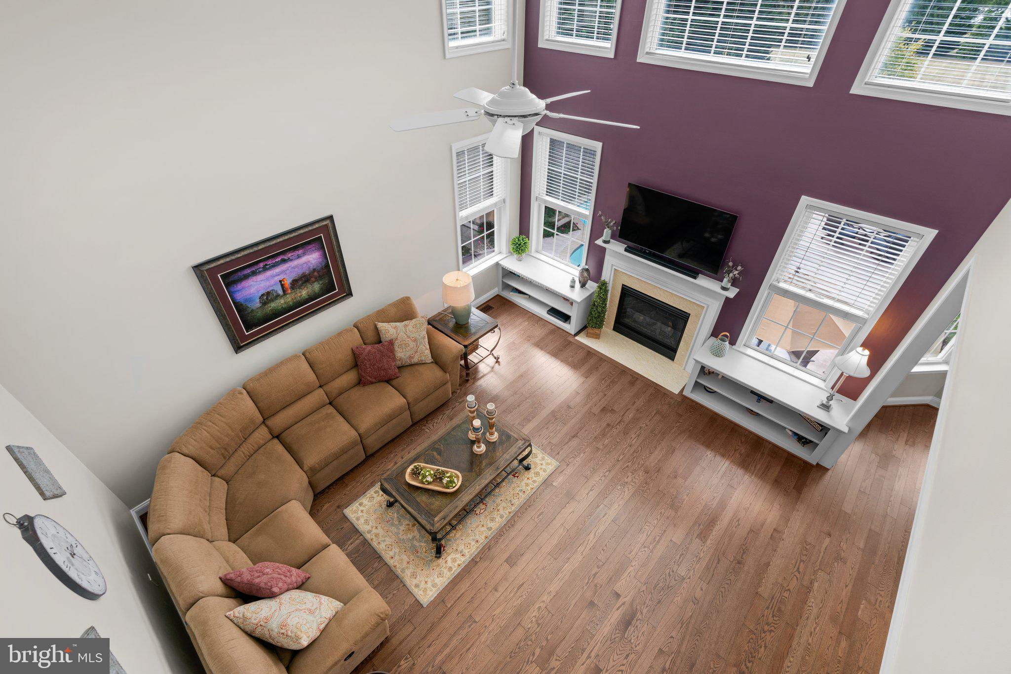 3020 Hobbs Road Glenwood, MD 21738 - Photo 28 of 108 View from upper floor walkway to great room.