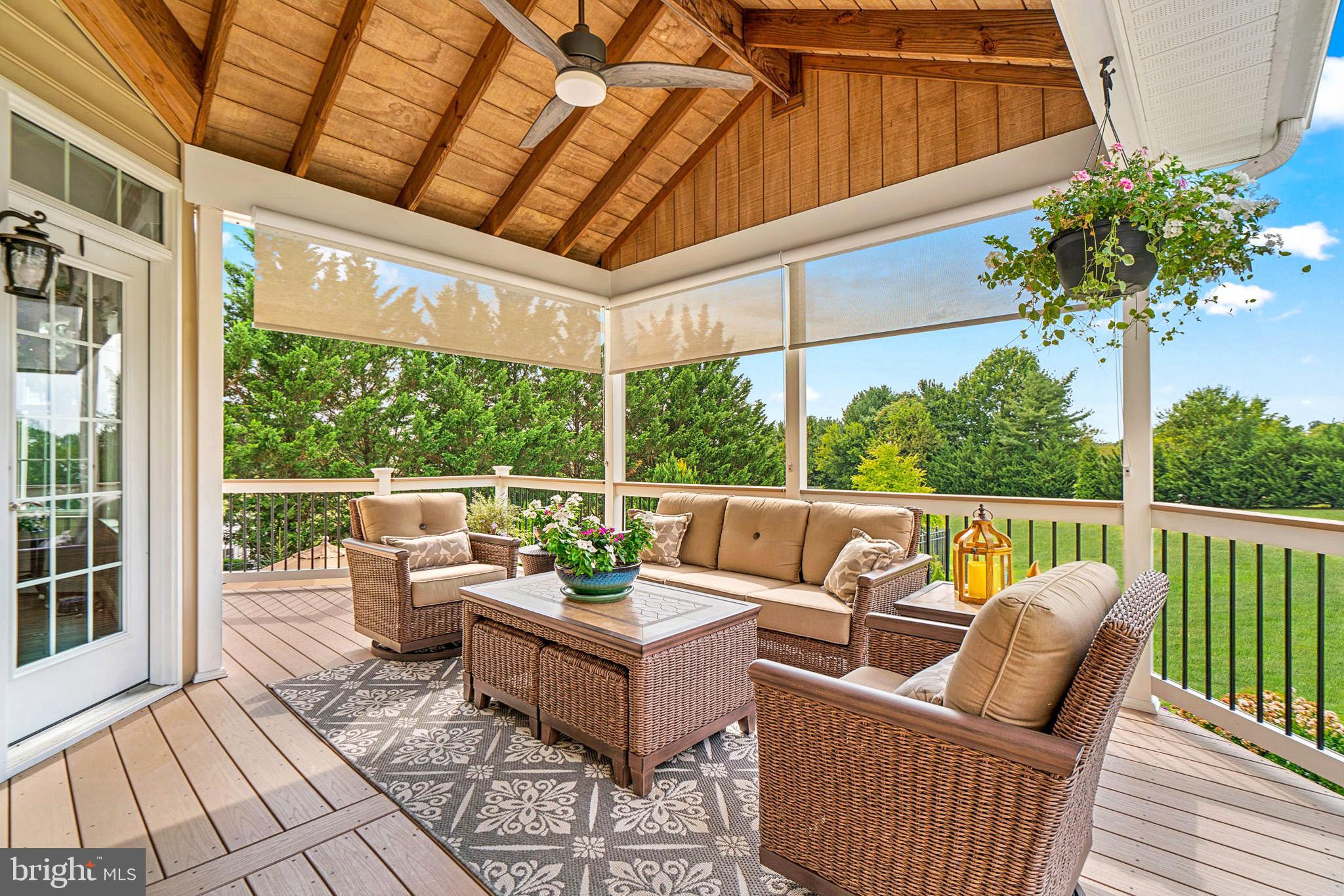 3020 Hobbs Road Glenwood, MD 21738 - Photo 3 of 108 Covered, composite deck w/ shades.
