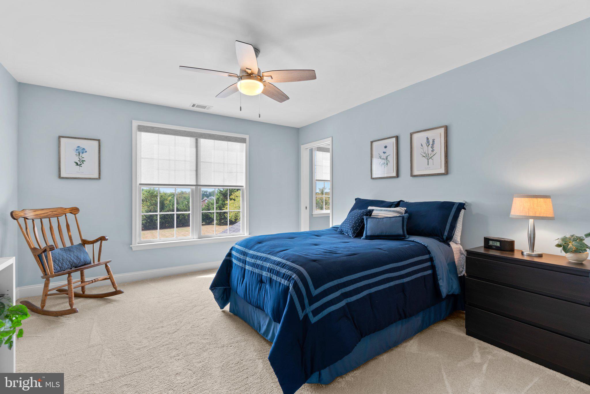 3020 Hobbs Road Glenwood, MD 21738 - Photo 47 of 108 Upper level; bedroom II w/ full bath, fresh carpet