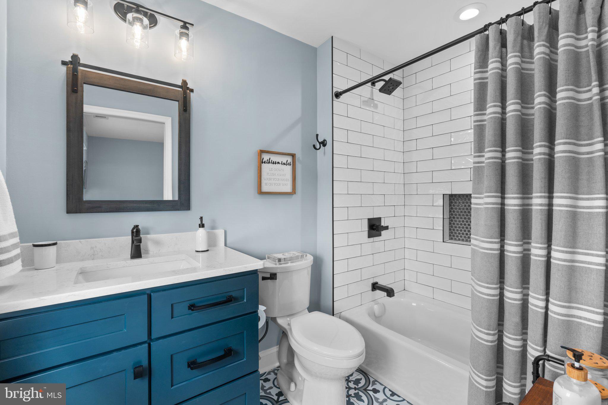 3020 Hobbs Road Glenwood, MD 21738 - Photo 50 of 108 Renovated full bath attached to bedroom II.