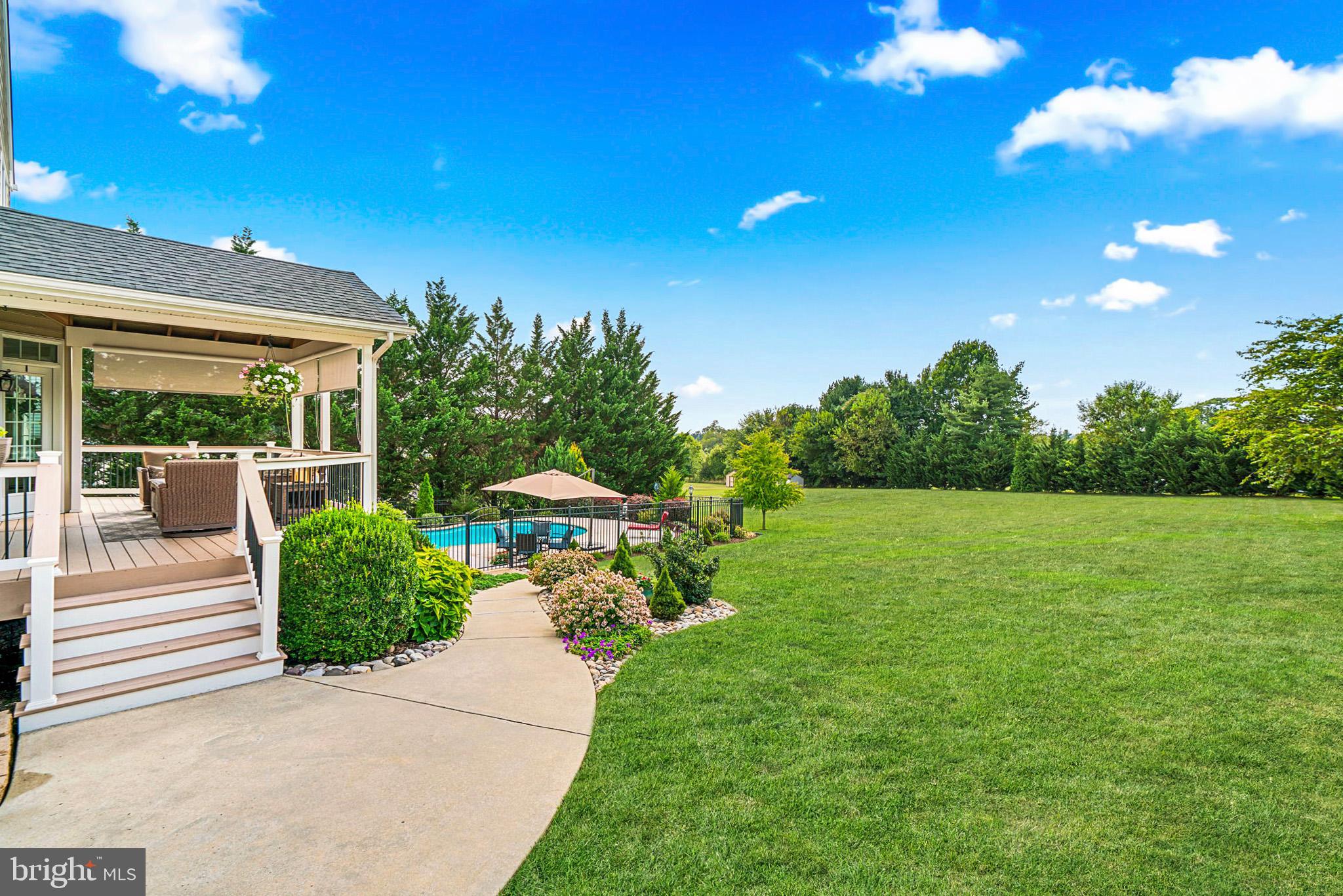 3020 Hobbs Road Glenwood, MD 21738 - Photo 77 of 108 Amazing, flat backyard w/ pool.
