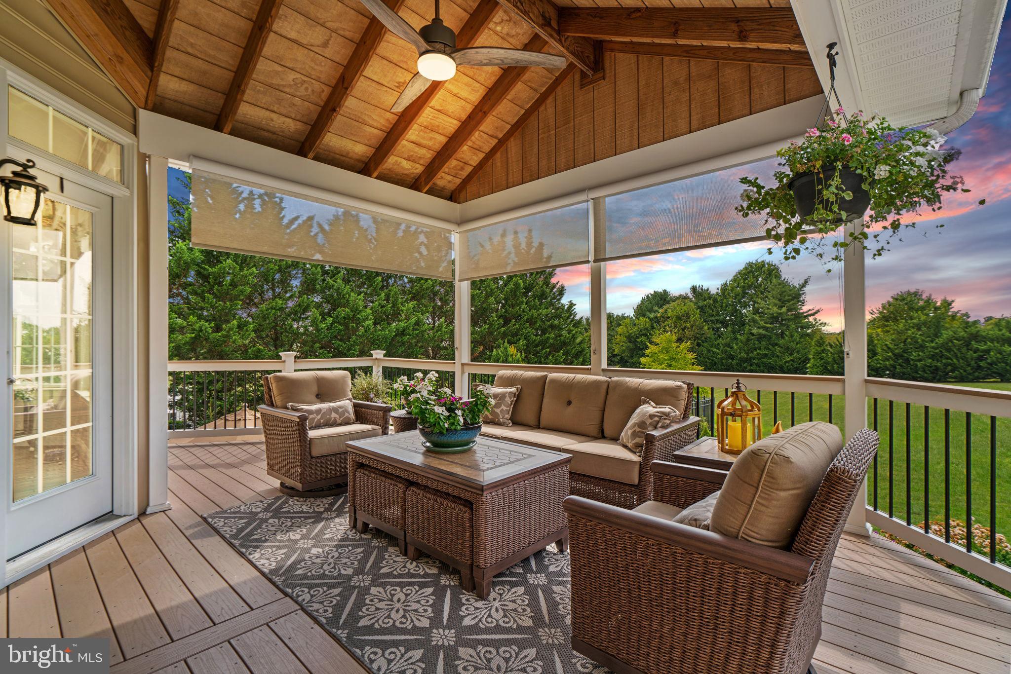 3020 Hobbs Road Glenwood, MD 21738 - Photo 90 of 108 Covered, composite deck w/ shades.