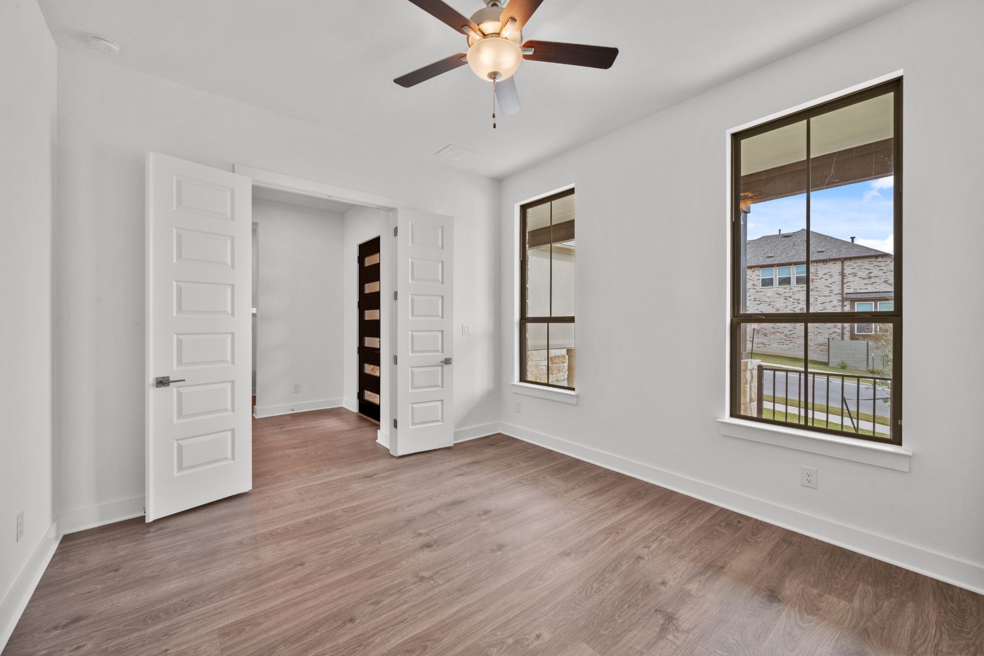 1802 Crimson Sunset Drive Georgetown, TX 78628 - Photo 25 of 38 French doors in Study