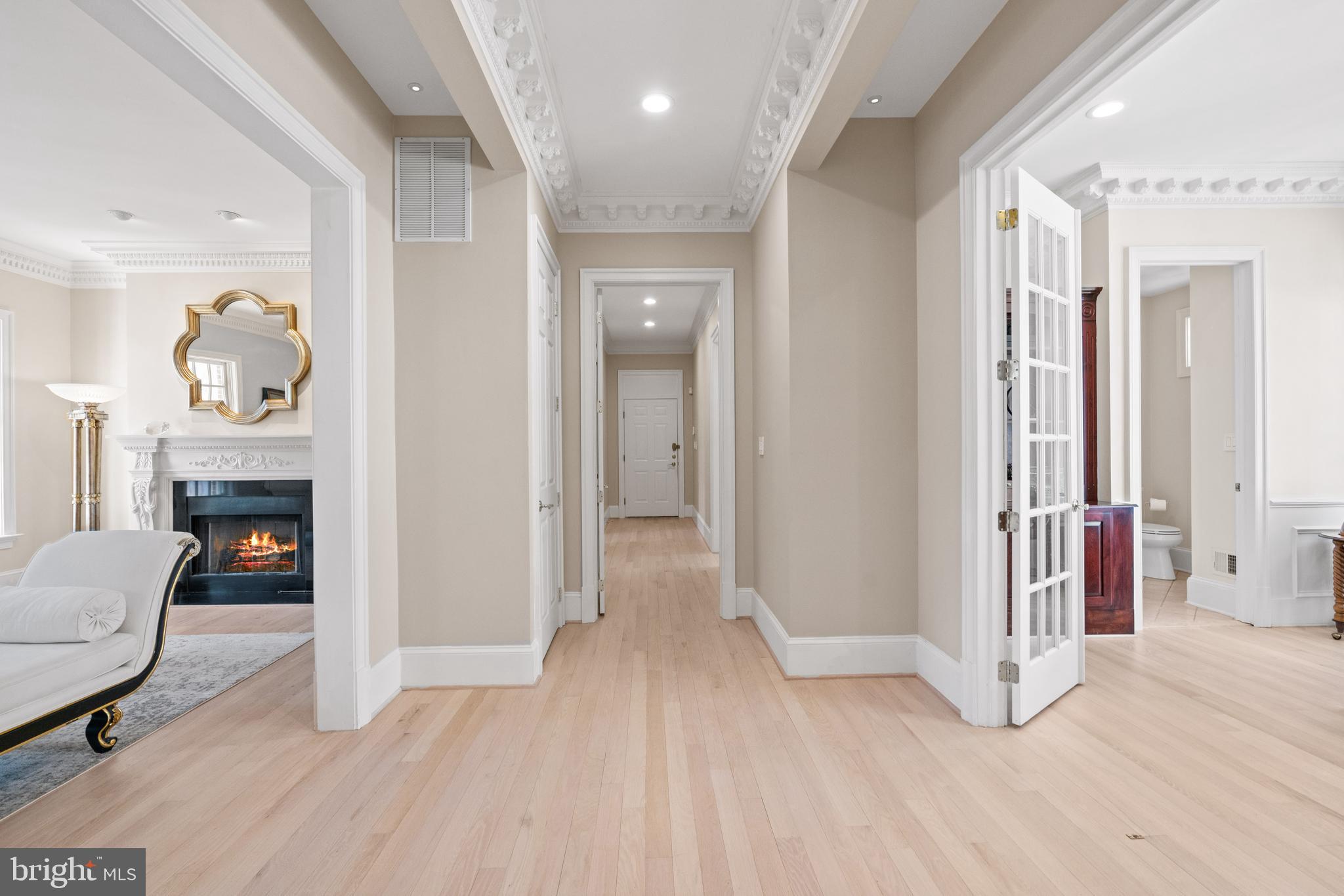 1106 Mill Ridge McLean, VA 22102 - Photo 17 of 85 a view of livingroom with furniture and fireplace