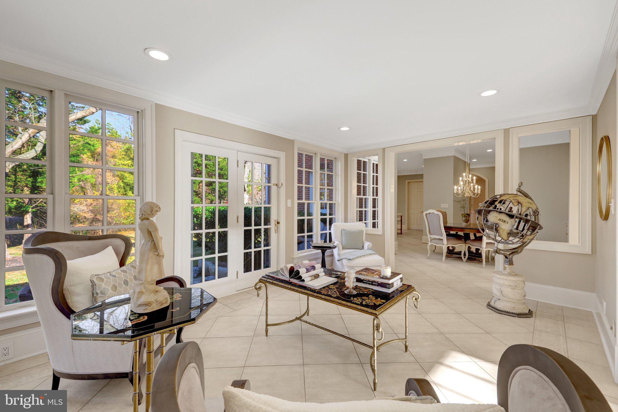 1106 Mill Ridge McLean, VA 22102 - Photo 25 of 85 a living room with furniture and a large window