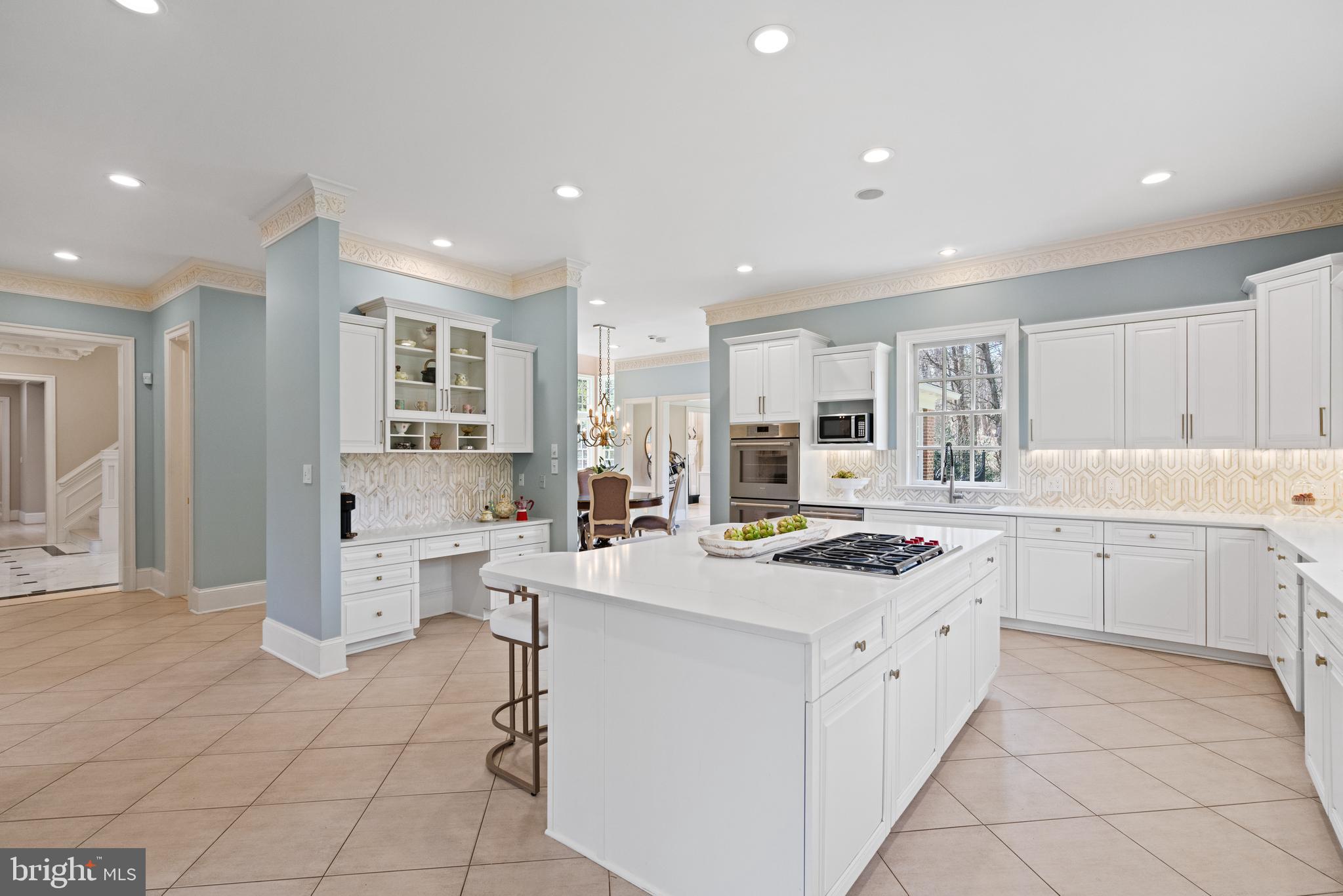 1106 Mill Ridge McLean, VA 22102 - Photo 35 of 85 a kitchen with a sink stove and cabinets