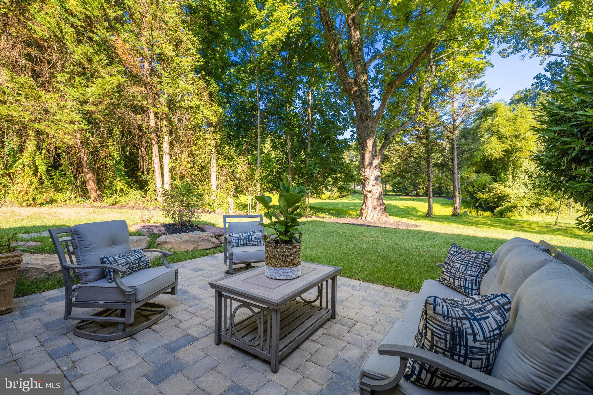 1106 Mill Ridge McLean, VA 22102 - Photo 6 of 6 a view of a garden with chairs