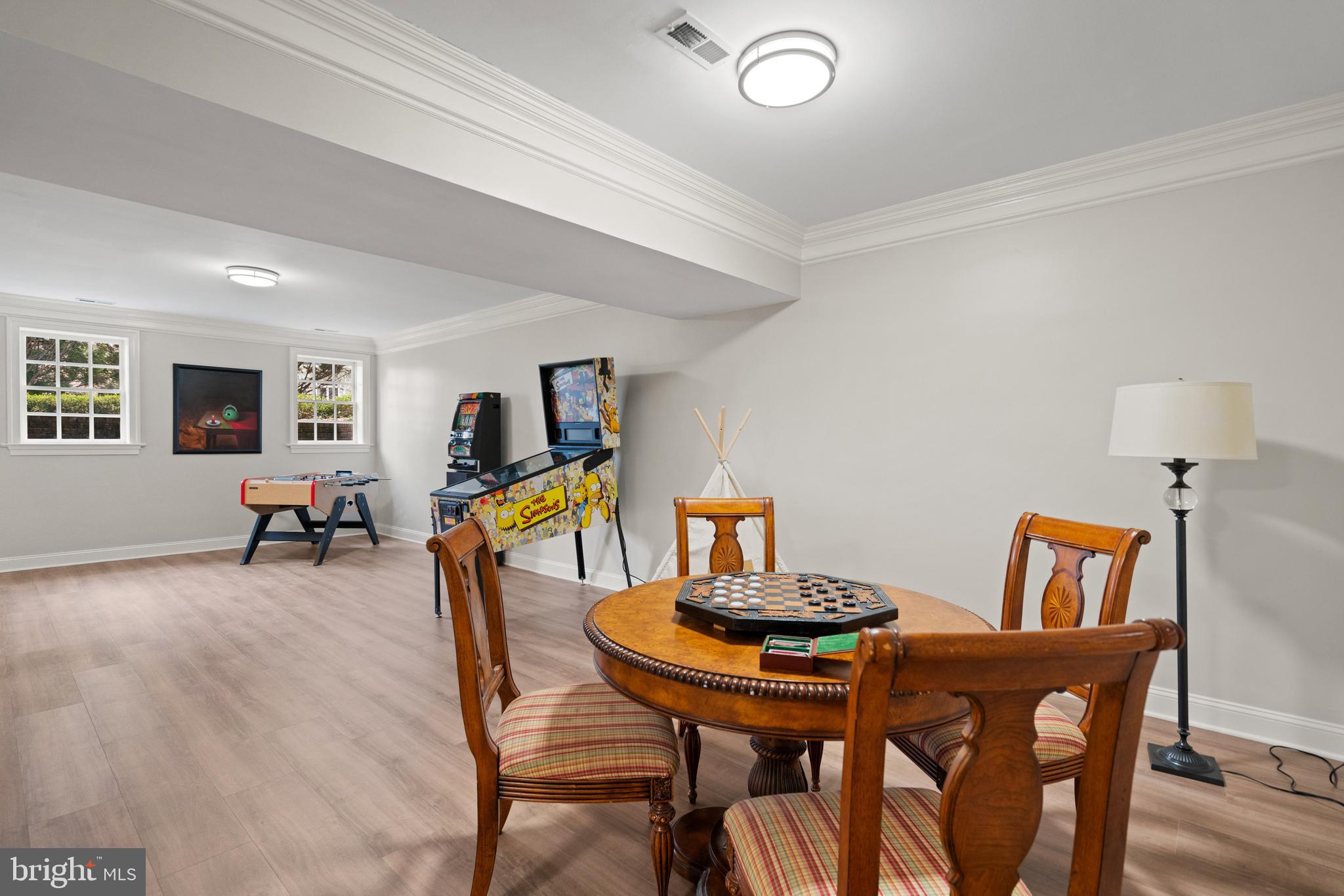 1106 Mill Ridge McLean, VA 22102 - Photo 77 of 85 a living room with furniture and a wooden floor