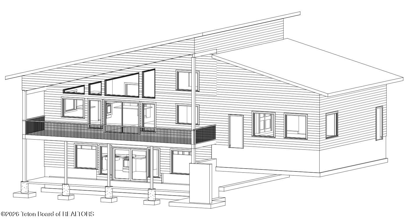 149 Alpine Mdw Loop Alpine, WY 83128 - Photo 19 of 22 Lot 3 Rendering Updated 3.31.26