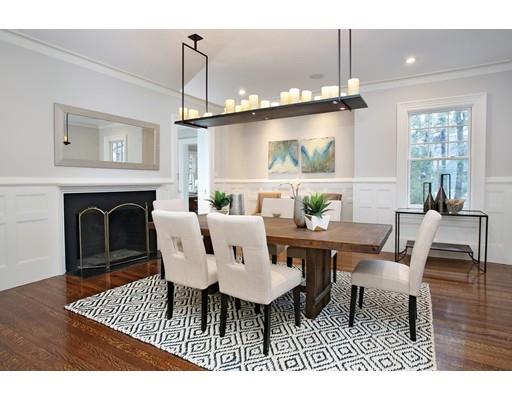 33 Kingsbury Road Newton, MA 02467 - Photo 5 of 23 a view of a dining room with furniture window and wooden floor