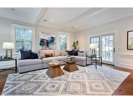 33 Kingsbury Road Newton, MA 02467 - Photo 8 of 23 a living room with furniture and a large window