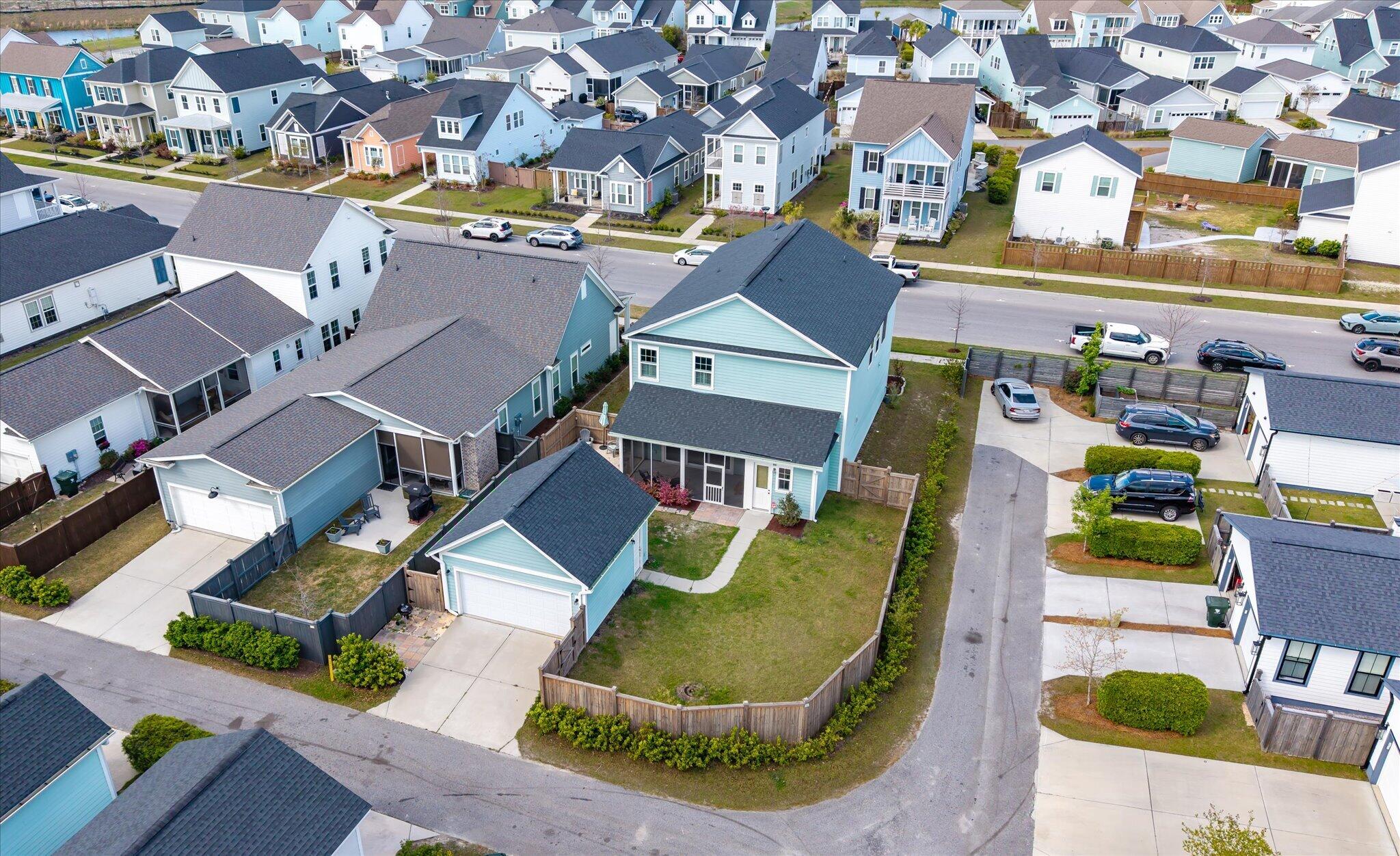 619 Blueway Avenue Summerville, SC 29486 - Photo 33 of 40 Aerial View of Lot
