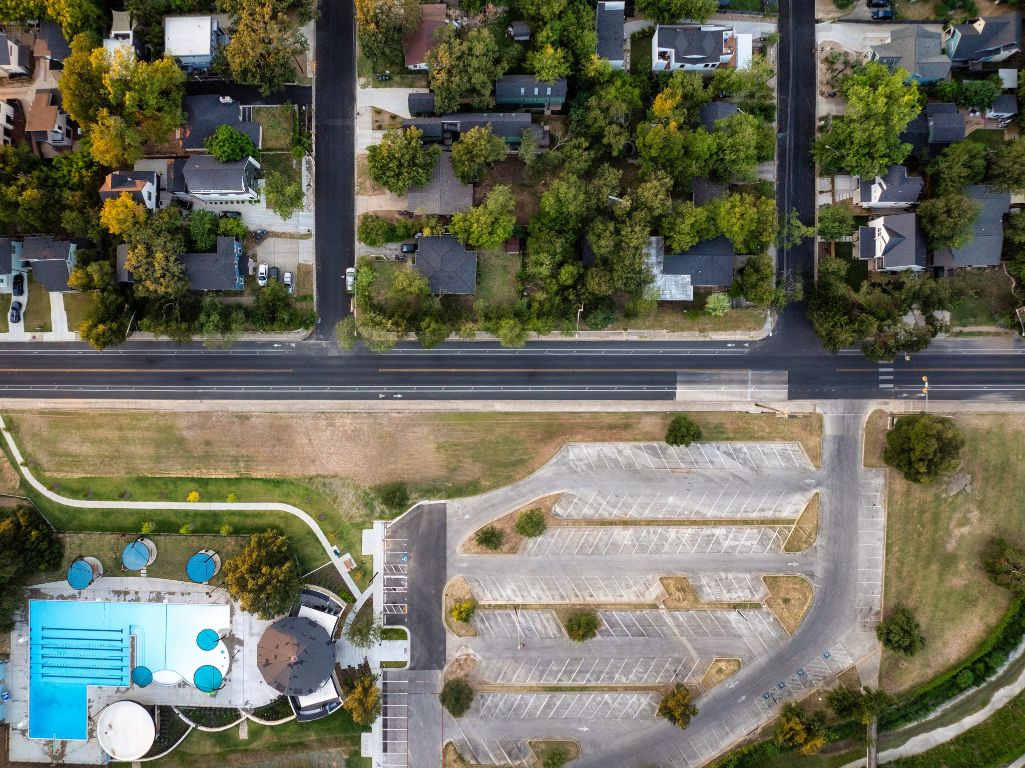 1206 Luna Street, Unit 2 Austin, TX 78721 - Photo 5 of 20 a view of swimming pool with a dining table and chairs