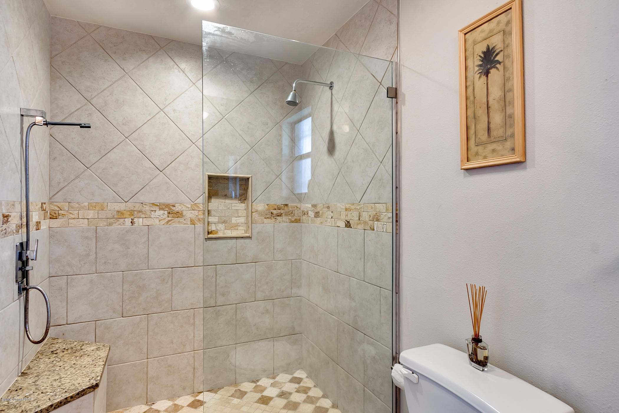2838 Kosuth Road Northeast Palm Bay, FL 32905 - Photo 14 of 27 Master Bathroom Elegant Shower
