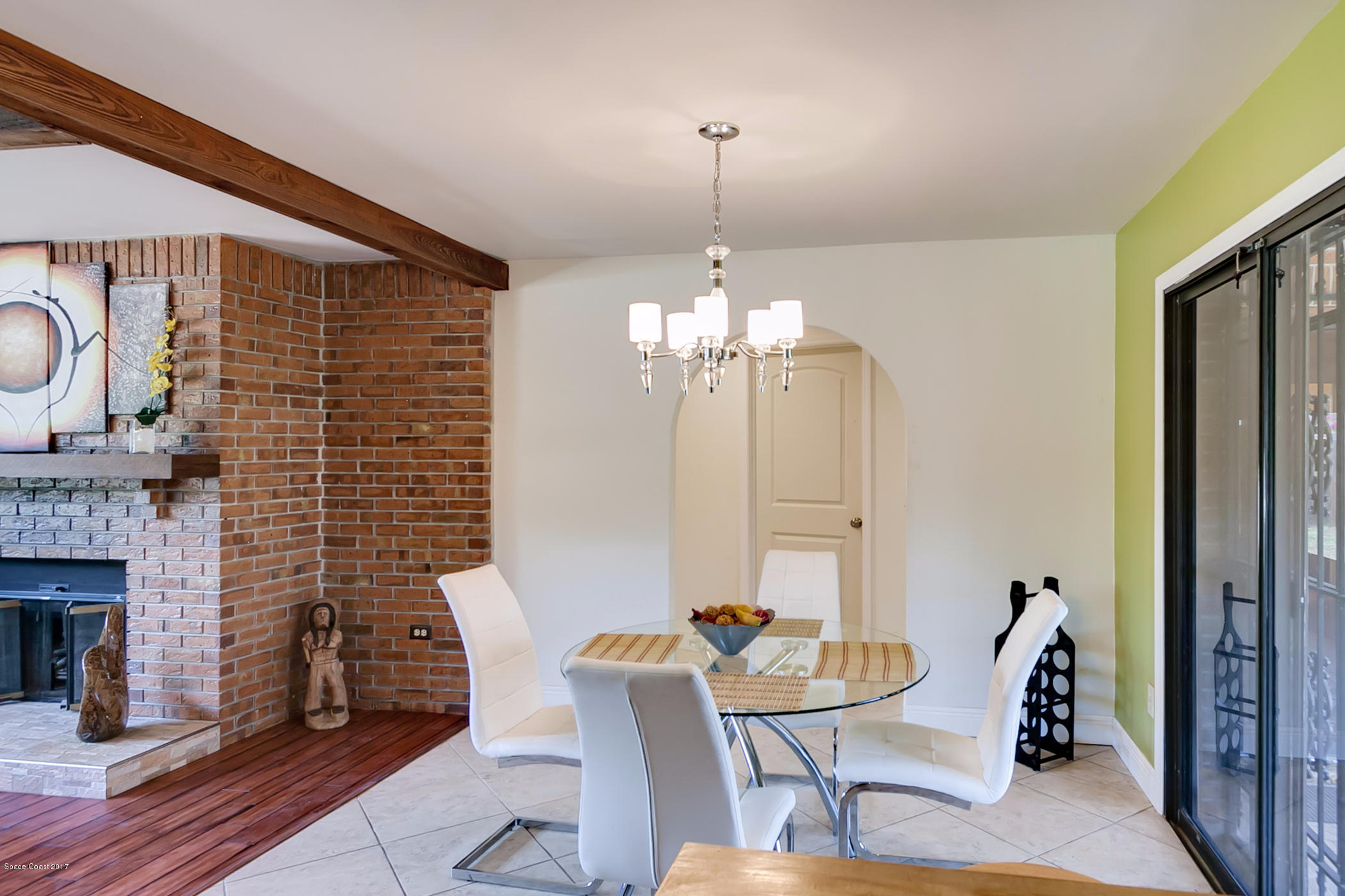 2838 Kosuth Road Northeast Palm Bay, FL 32905 - Photo 15 of 27 Dining Room Off Family Room
