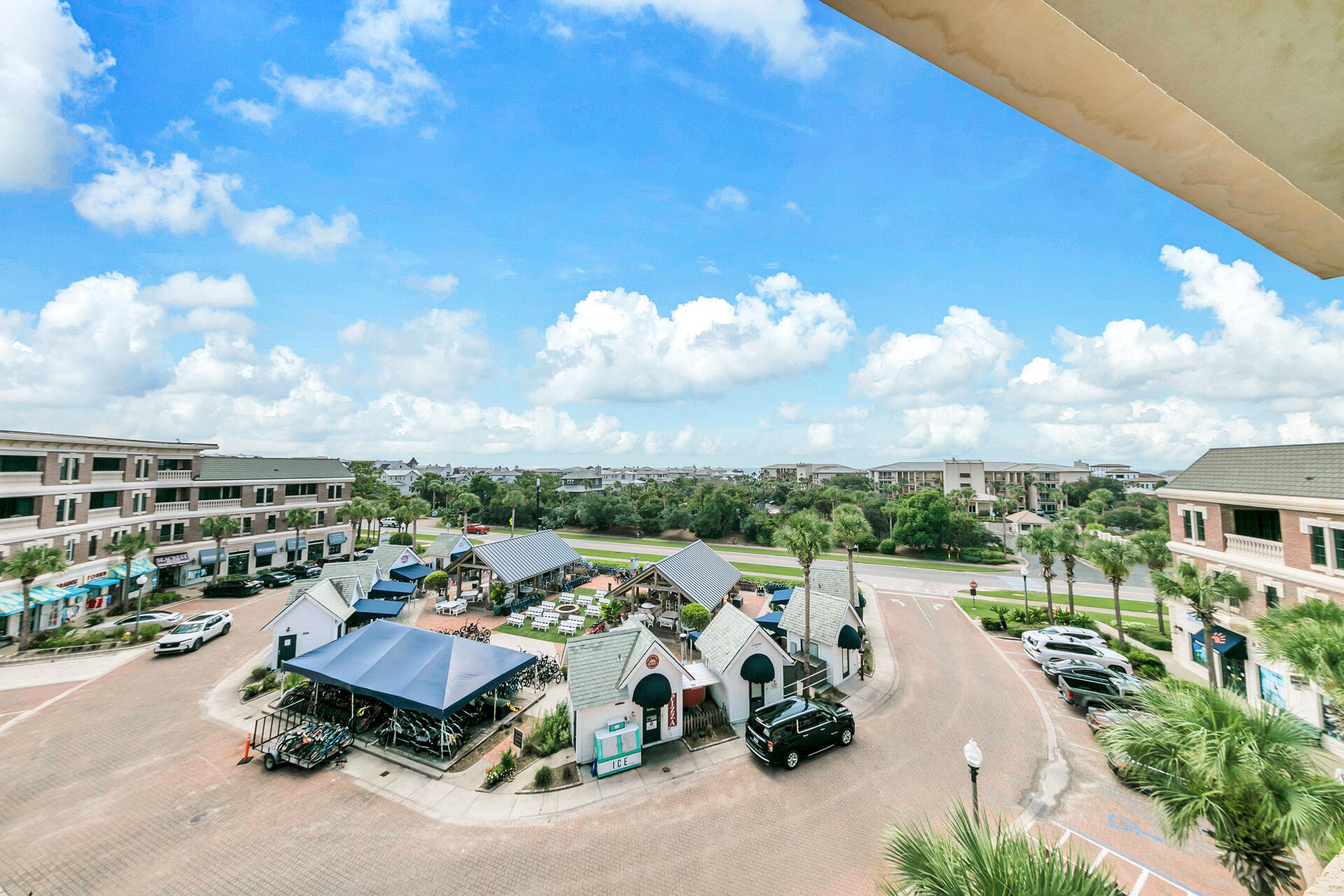 10343 East County Highway 30A, Unit 410 Inlet Beach, FL 32413 - Photo 1 of 32 a view of a terrace with sitting area