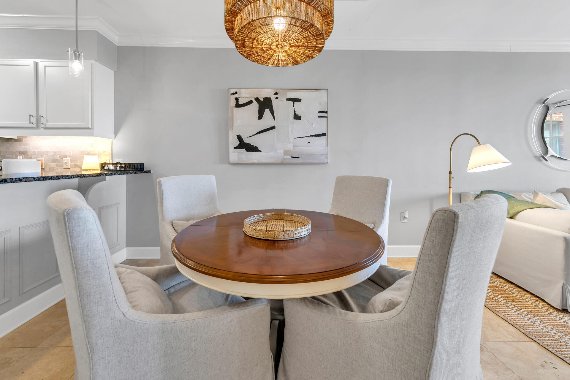 10343 East County Highway 30A, Unit 410 Inlet Beach, FL 32413 - Photo 15 of 32 a dining room with furniture and window