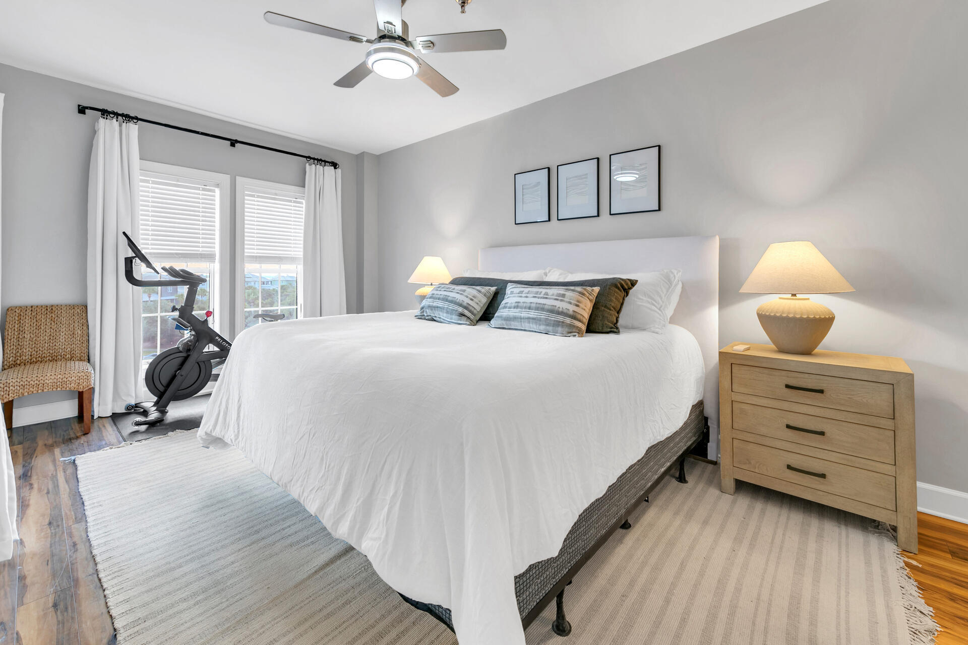 10343 East County Highway 30A, Unit 410 Inlet Beach, FL 32413 - Photo 21 of 32 a bedroom with a bed and window