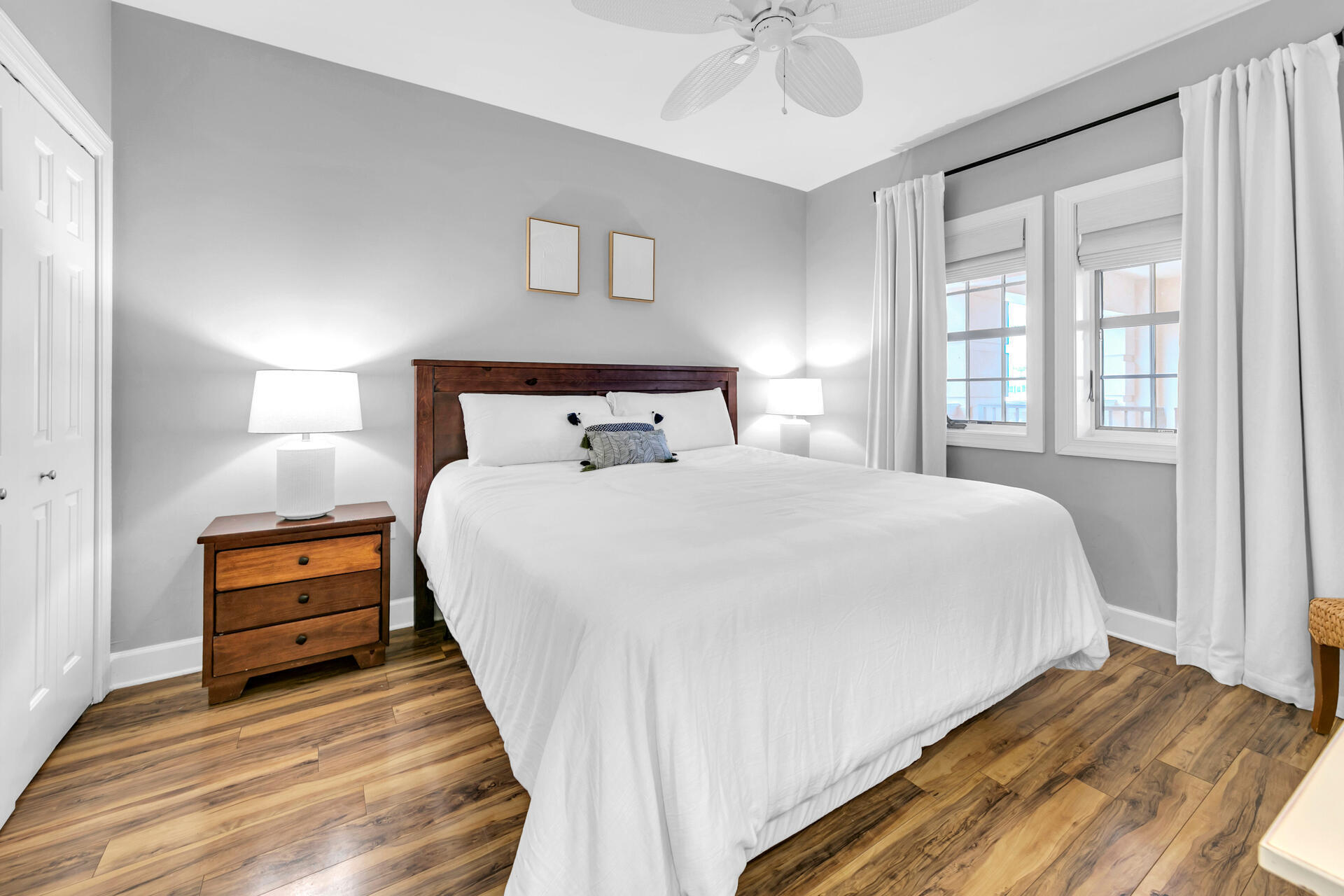 10343 East County Highway 30A, Unit 410 Inlet Beach, FL 32413 - Photo 6 of 32 a bedroom with bed and window