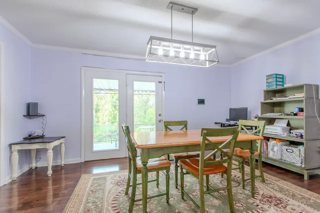 a room with storage and utility