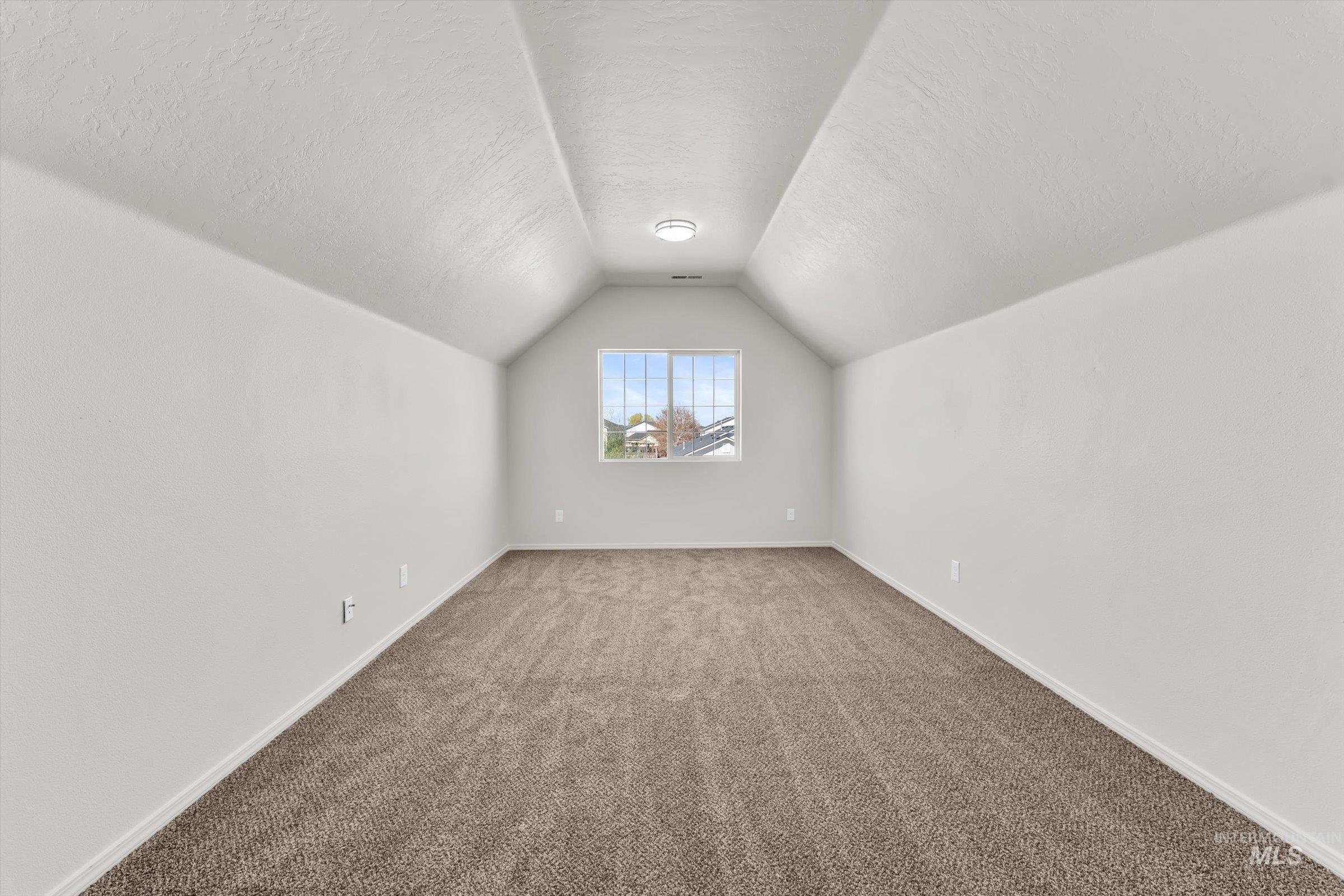 5602 Barkley Way Caldwell, ID 83607 - Photo 33 of 36 Bonus room featuring a textured ceiling and carpet