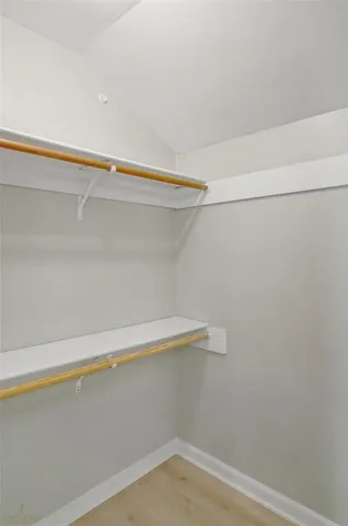 a close up view of racks on the wall