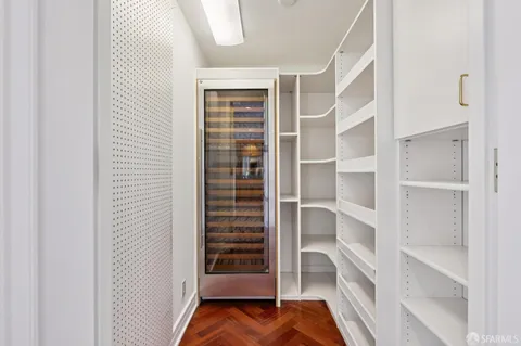 a city view with tall buildings