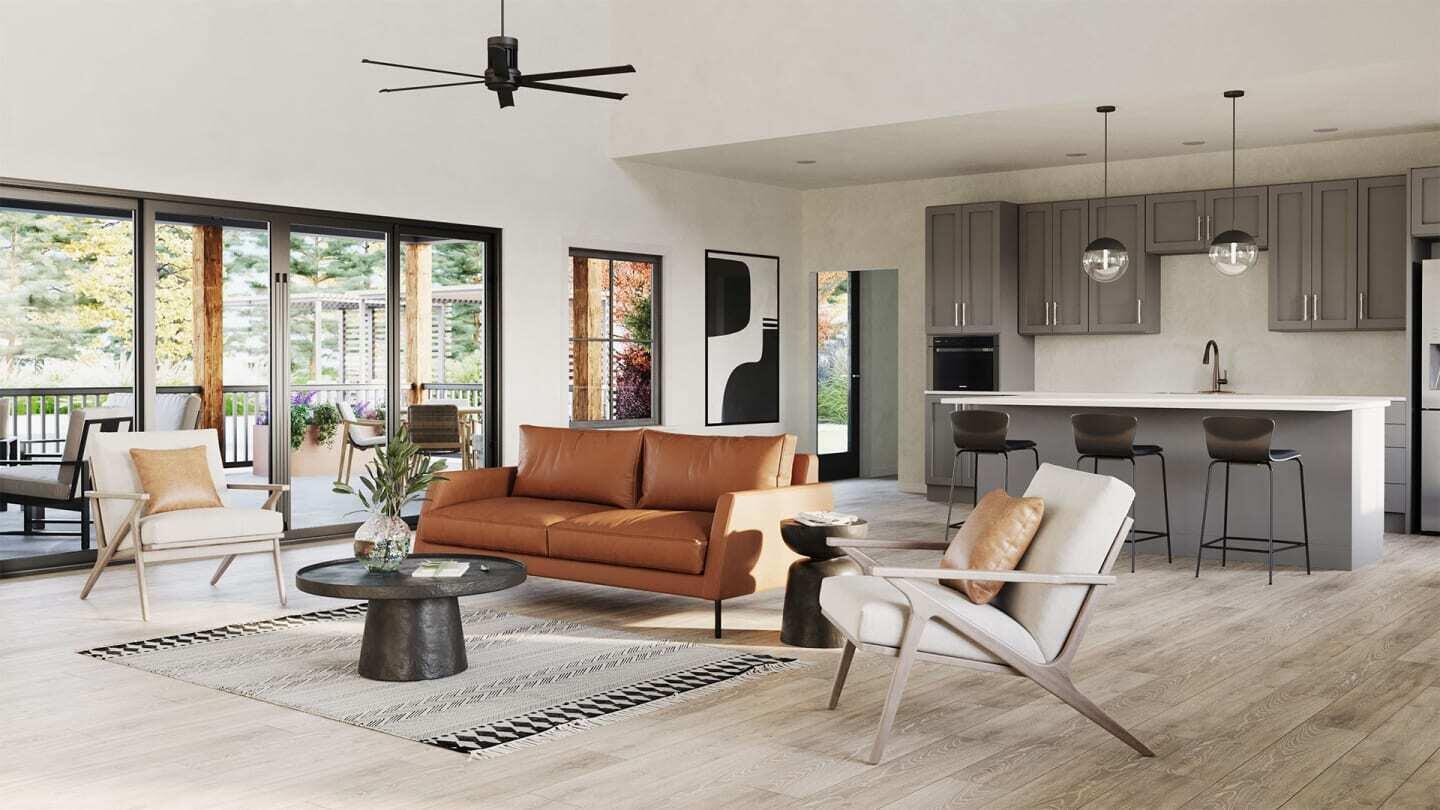 12541 Virginia Street Crown Point, IN 46307 - Photo 24 of 24 a living room with furniture and a large window