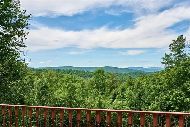 a view of sky from window