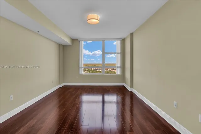wooden floor in an empty room