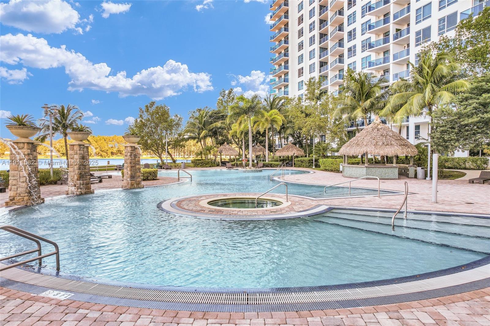 2681 North Flamingo Road, Unit 1903S Sunrise, FL 33323 - Photo 53 of 55 a view of a swimming pool with an outdoor space