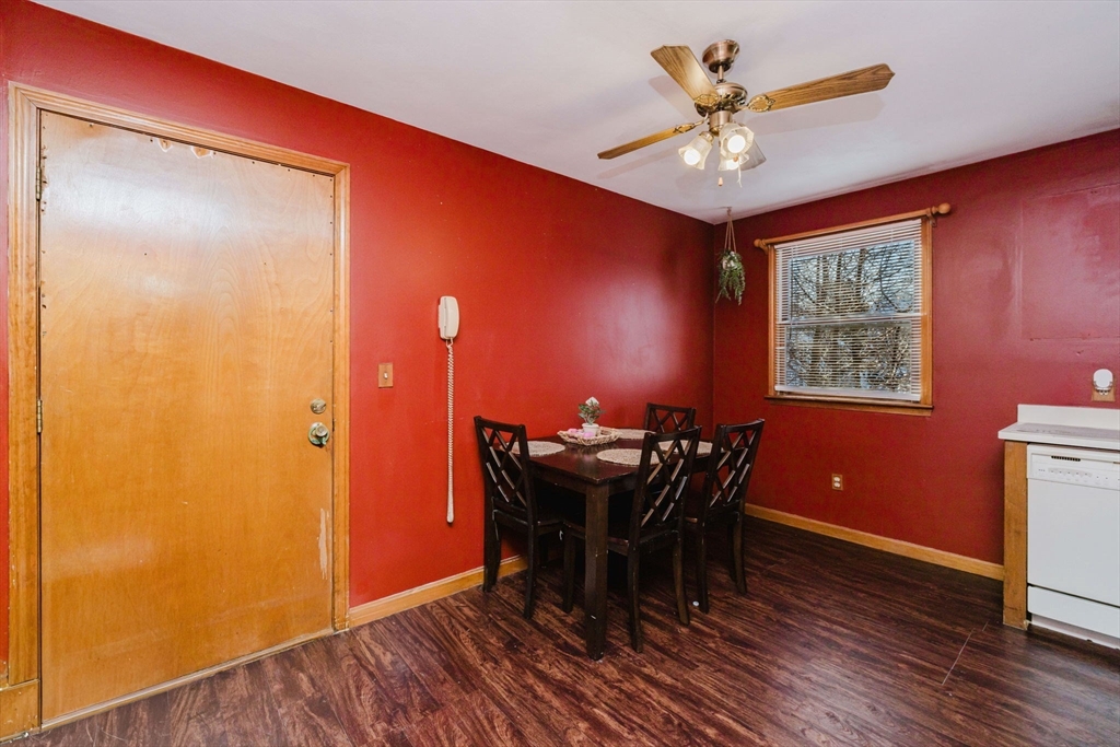 195 Crescent Street, Unit 3 Fall River, MA 02720 - Photo 10 of 34 a view of a workspace with furniture and wooden floor
